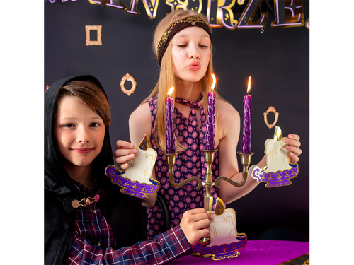 Serwetki halloweenowe Świeczka - 14,2 x 16,5 cm - 10 szt.