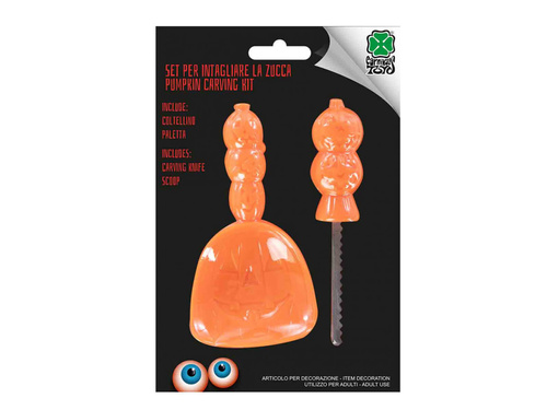 Zestaw do rzeźbienia w Dyni - 1 kpl.