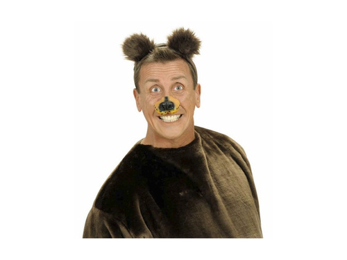 Opaska na głowę miś