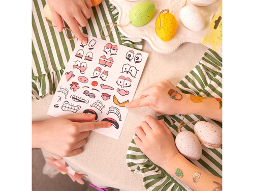 Zestaw naklejek na jajka Bużki - 29 szt.