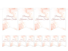 Baner flagi na Komunię Świętą - 5 m