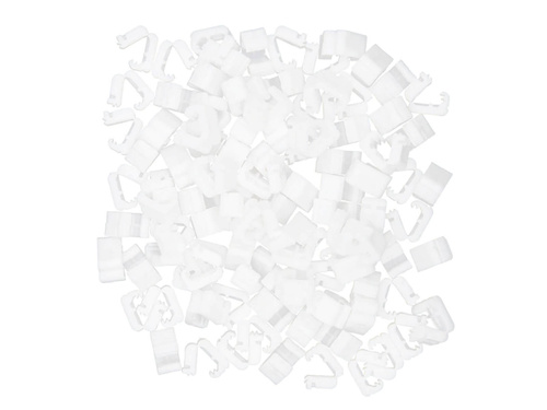 Klipsy do zamykania balonów białe - 100 szt.