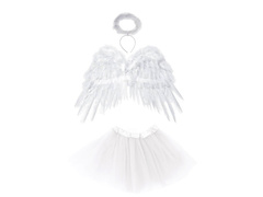 Zestaw anioła biały