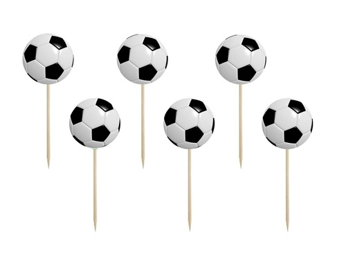 Pikery Piłka Nożna - 7 cm - 6 szt.