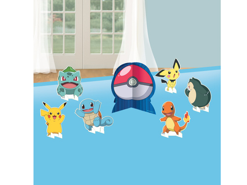 Dekoracje stołu Pokemon - 7 szt.