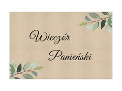 Plakat na wieczór panieński - 90x60 cm