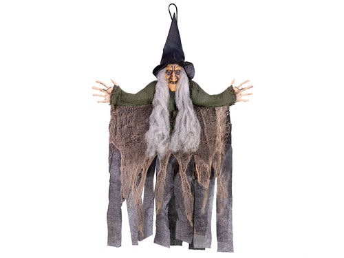 Dekoracja wisząca Czarownica - 50 cm - 1 szt.