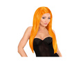 Pomarańczowa peruka Glamour