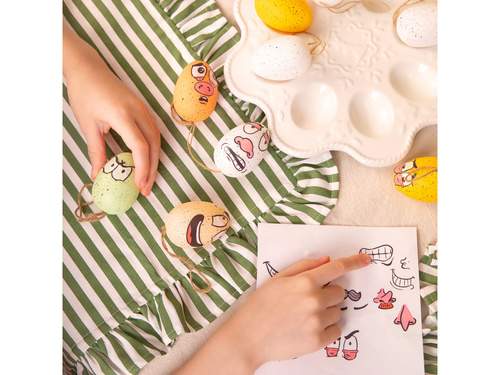 Zestaw naklejek na jajka Bużki - 29 szt.