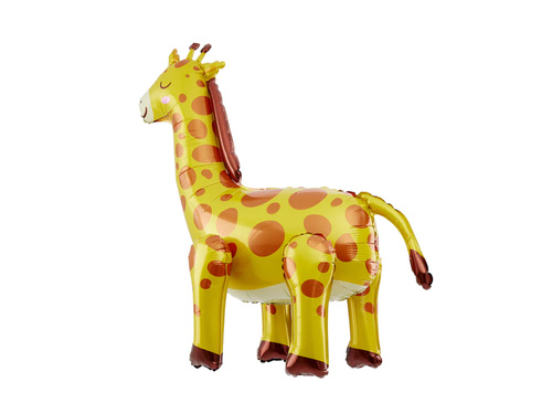 Balon foliowy Żyrafa - 69 x 71 cm - 1 szt.