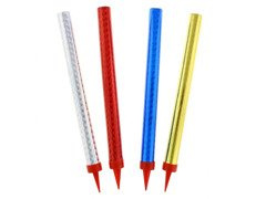 Fontanna tortowa - 4 kolory - 18 cm - 4 szt.