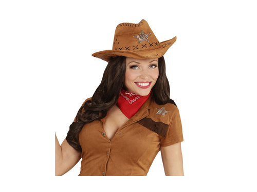 Brązowa peruka Gisele