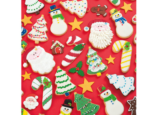 Zestaw foremek do ciastek Święty Mikołaj i Laska cukrowa - 2 szt.