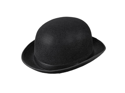 Kapelusz melonik czarny - 1 szt.