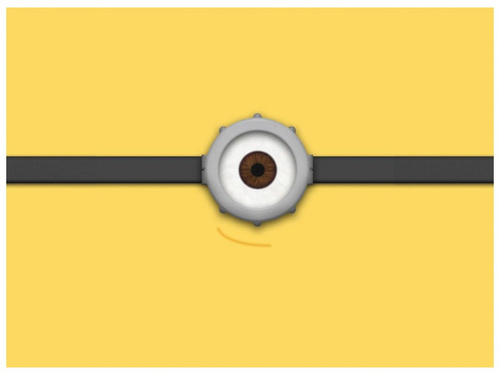 Dekoracyjny opłatek tortowy Minionki - A4