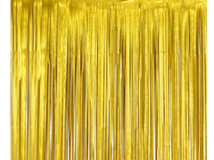 Kurtyna - zasłona na drzwi matowa złota - 100 x 200 cm