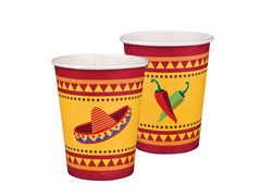 Kubeczki papierowe Meksyk - 210 ml - 10 szt.