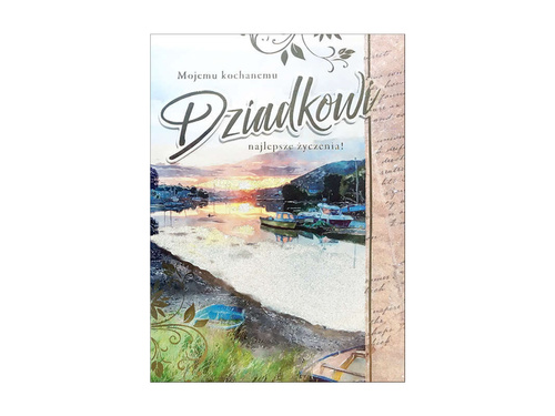 Kartka z kopertą na Dzień Dziadka - 1 szt.