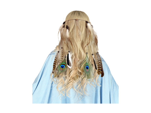 Indiańska opaska z piórami