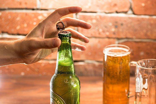 Lodowy kufel do piwa XXL - 650ml