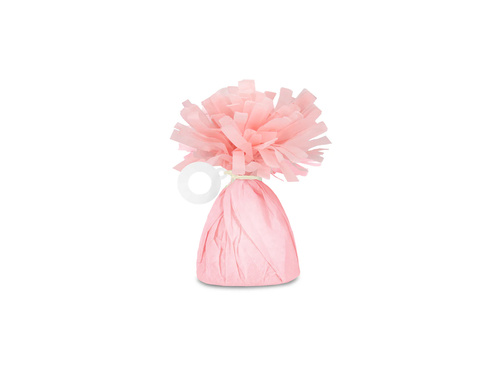 Obciążnik papierowy do balonów napełnionych helem - różowy - 140 g