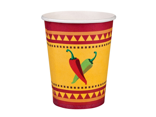 Kubeczki papierowe Meksyk - 210 ml - 10 szt.