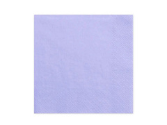 Serwetki papierowe liliowe - 33 cm - 20 szt.