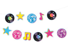 Girlanda Retro Disco - 150 cm - 1 szt.