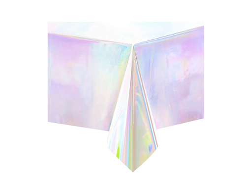 Obrus foliowy opalizujący - 137 x 274 cm - 1 szt.