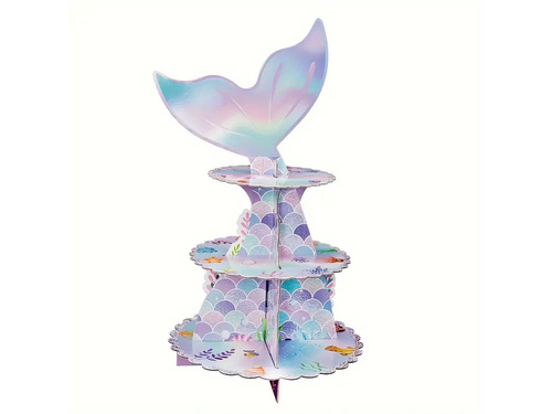 Stojak patera na babeczki Syrenka - 1 szt.