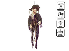 Dekoracja wisząca Wiedźma - 170 cm - 1 szt.