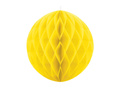 Dekoracja wisząca kula żółta - 40 cm - 1 szt.