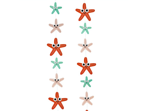 Dekoracja wisząca Rozgwiazdy - 400 cm - 1 szt.