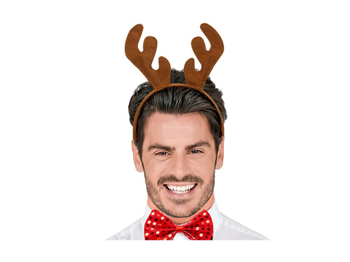 Opaska na głowę rogi renifera