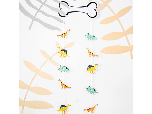 Dekoracja wisząca Dinozaury - 85 cm - 1 szt.