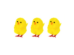 Kurczaki wielkanocne - 5 cm - 3 szt.