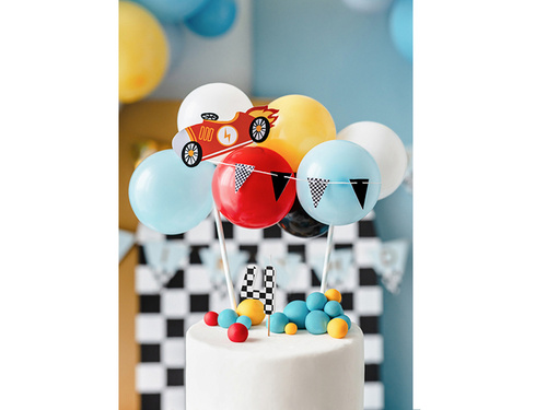 Świeczka cyferka Szachownica - 4 - 1 szt.