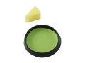 Farbka do makijażu zielona z gąbką - 9 g - 1 szt.