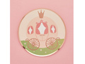 Talerzyki papierowe urodzinowe Karoca  - 23 cm - 8 szt.