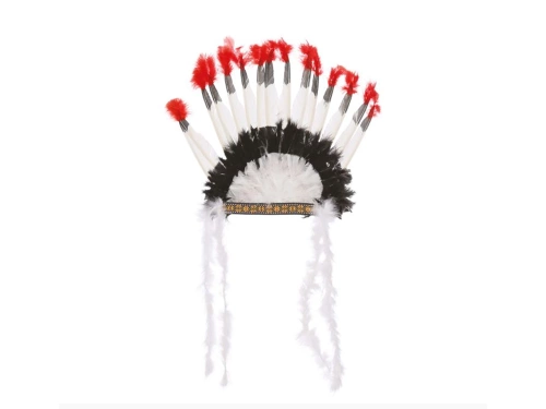 Pióropusz Wódz indiański - 1 szt.