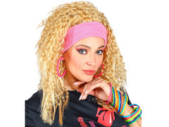 Peruka Disco blond - 1 szt.