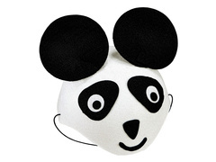 Czapka Panda - 1 szt.