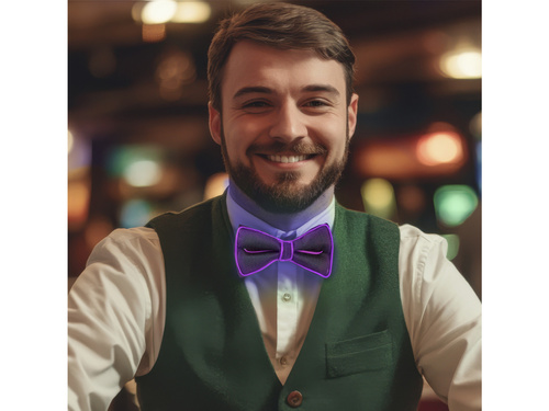 Mucha LED fioletowa - 1 szt.