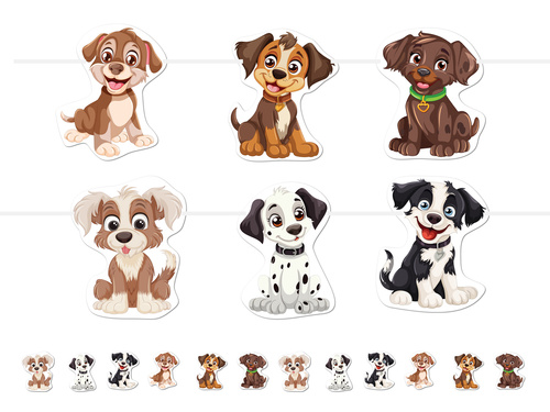 Girlanda Pieski - 5 m - 1 op.