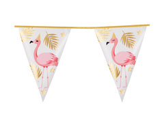 Baner flagi hawajski Flamingi - 4 m - 1 szt.