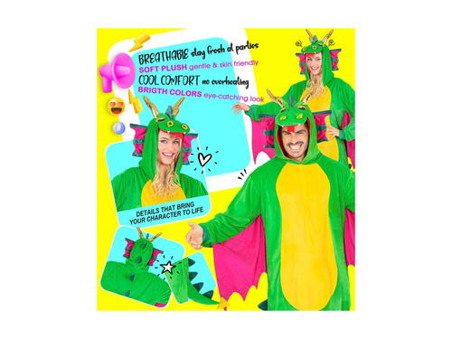 Pluszowy strój smoka