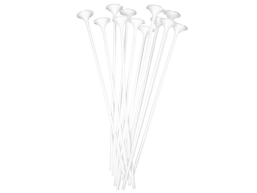 EKO Patyczki papierowe z koszyczkami do balonów - 18 szt.