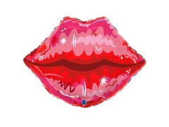 Balon foliowy Usta - 57x42 cm - 1 szt.