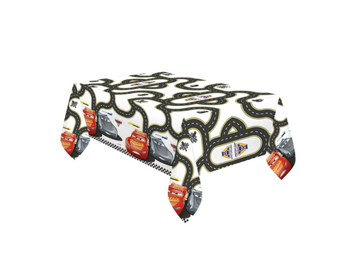Obrus urodzinowy Cars 3 - 120x180 cm - 1 szt.