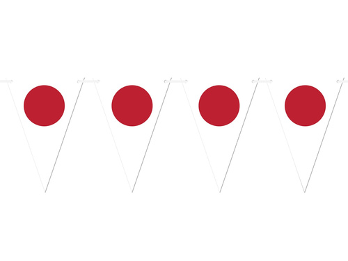 Baner wiszący Flaga Japonii - 5 m